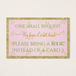 Traer un libro "Gld Birds/P" Insertar tarjeta/Pers