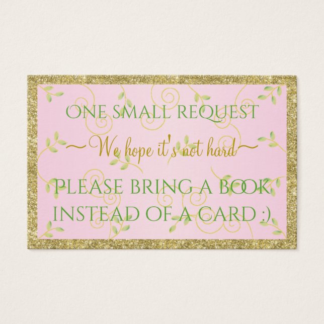 Traer un libro "Gld Birds/P" Insertar tarjeta/Pers (Anverso)