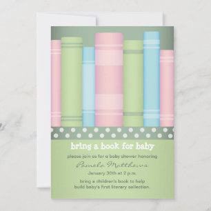 Traer un libro - Libro de historias - Invitaciones