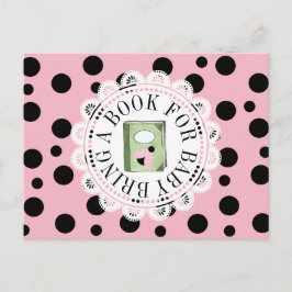 Traer una tarjeta Baby Shower de libro para bebés