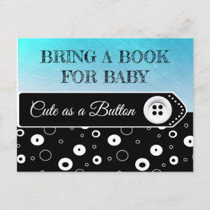 Traer una tarjeta Baby Shower de libro para bebés
