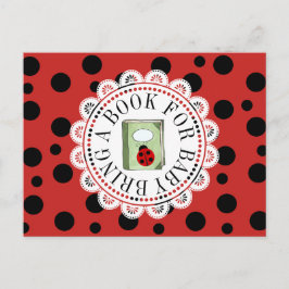 Traer una tarjeta Baby Shower de libro para bebés