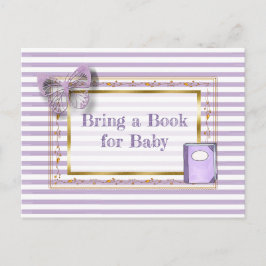 Traer una tarjeta Baby Shower de libro para bebés
