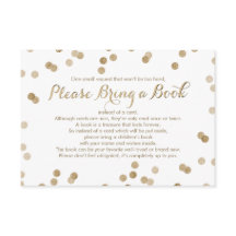 Traer una tarjeta de inserción moderna de Fez Gold