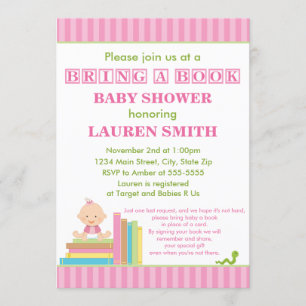 Traer Una Tarjeta De Invitación A Baby Shower Para