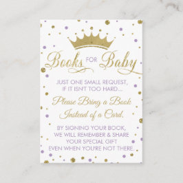 Traer Una Tarjeta De Libro, Princesa, Baby Shower
