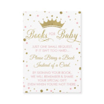 Traer Una Tarjeta De Libro, Princesa, Baby Shower