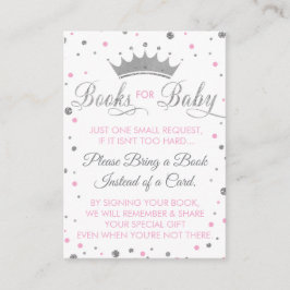 Traer Una Tarjeta De Libro, Princesa, Baby Shower