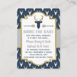 Traer Una Tarjeta De Libro, Woodland Deer, Baby Sh