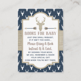 Traer Una Tarjeta De Libro, Woodland Deer, Baby Sh