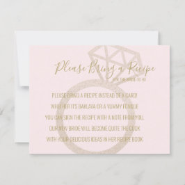 Traer una tarjeta de receta para la invitación a l