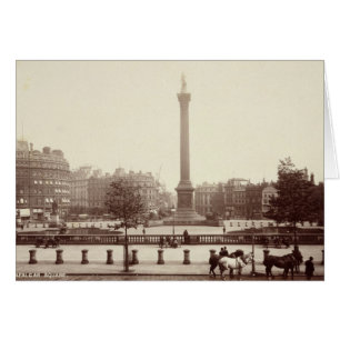 Trafalgar Square, Londres (foto sepia)