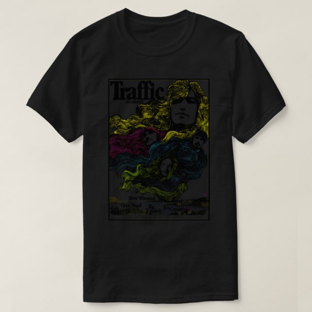 Tráfico esencial de camiseta (Diseño del anverso)