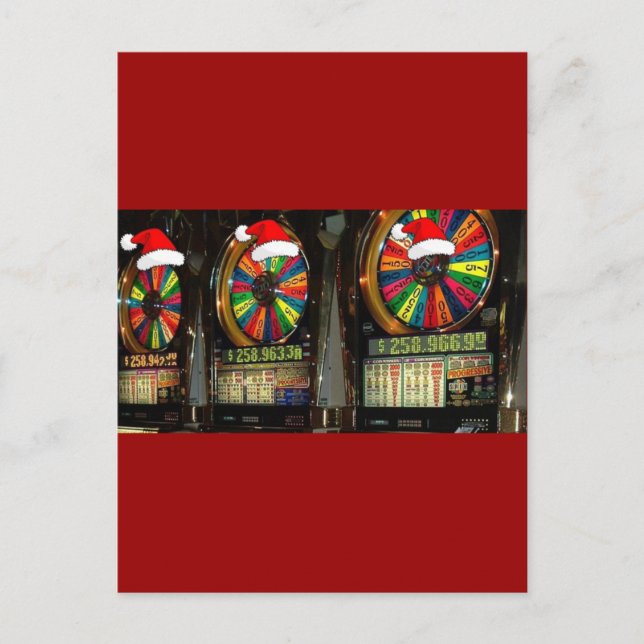 Tragamonedas de Navidad de Las Vegas (Anverso)