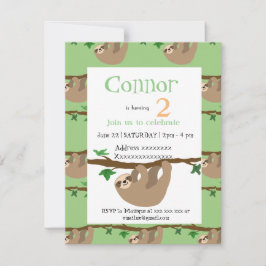 Tragamonedas, invitación de fiesta de cumpleaños