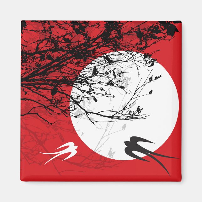 Tragaperras orientales en el imán lunar (Frente)