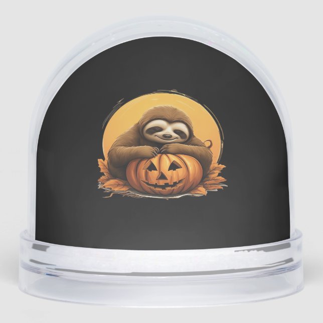 Tragedia durmiente y calabaza de Halloween Classic (Anverso)