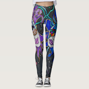Tragedia/Tragedia Jester Mask Leggings