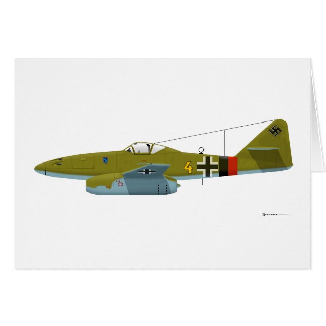 Trago de Messerschmitt Me-262 (Anverso (Horizontal))