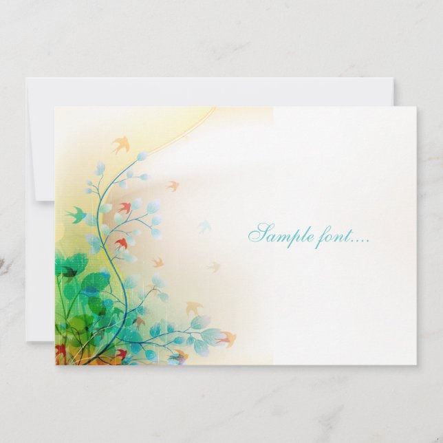 Tragones de PixDezines, tarjetas DIY/add monograma (Anverso)