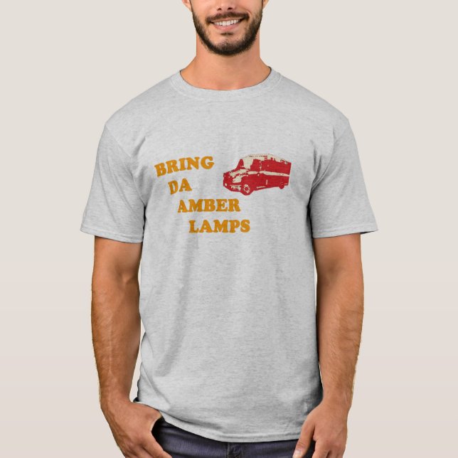 TRAIGA a DA la camiseta (gris) AMBARINA de las (Anverso)