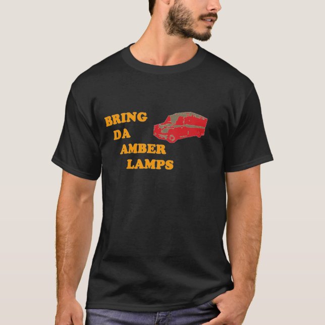 TRAIGA a DA la camiseta (negra) AMBARINA de las (Anverso)