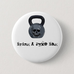 Traiga un botón del bolso del Puke