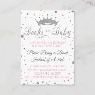 Traiga una tarjeta de libro, princesa, Baby Shower