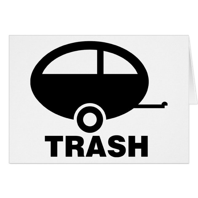 Trailer Trash ~ RV Camping de viaje (Anverso (Horizontal))