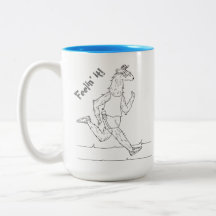 Trailpaca Feelin él taza de café