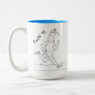 Trailpaca Feelin él taza de café
