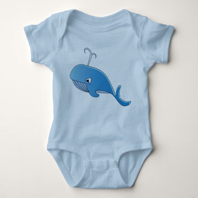Traje de ballena - Baby Jersey (Anverso)