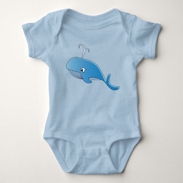 Traje de ballena - Baby Jersey (Anverso)