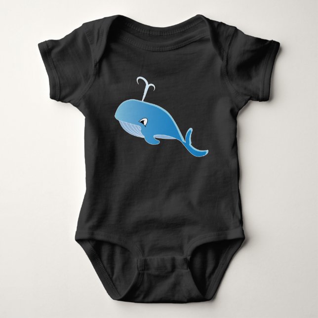 Traje de ballena - Baby Jersey (Anverso)