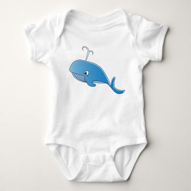 Traje de ballena - Baby Jersey (Anverso)