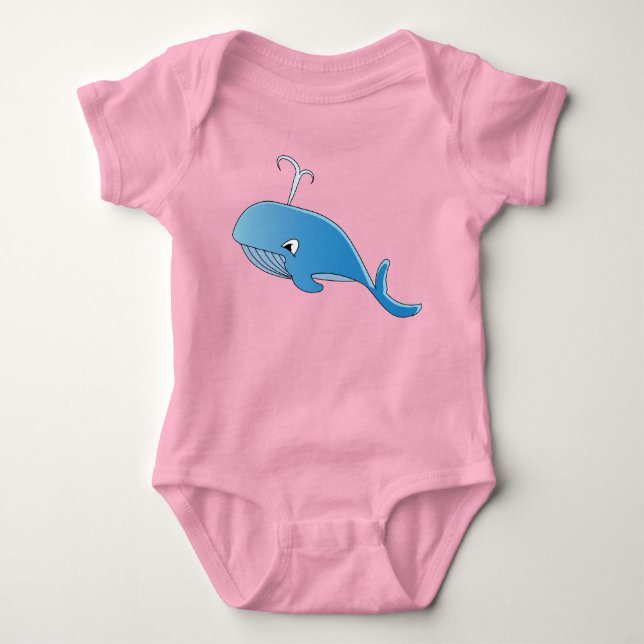 Traje de ballena - Baby Jersey (Anverso)