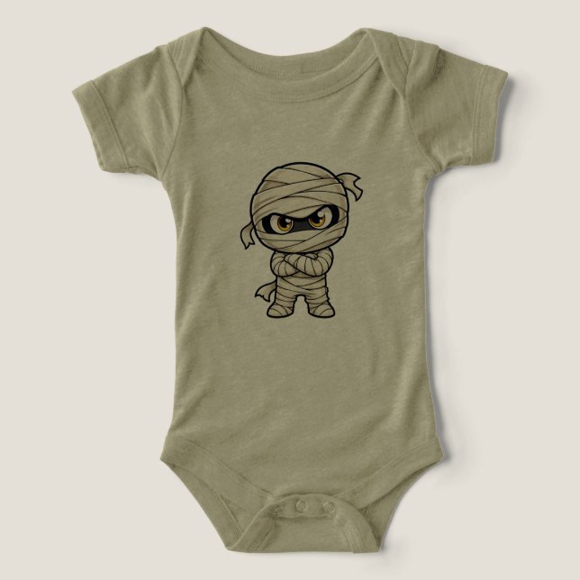 Traje de bebé Momia Pequeña (Diseño delantero )