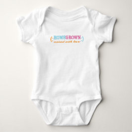 Traje de bodysuit para niños de Jersey "Home Grown