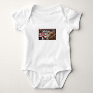 Traje de bodysuit para niños de Jersey Trump y Eag