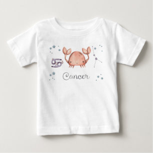 Traje de cuerpo y camiseta para bebé Cáncer del zo