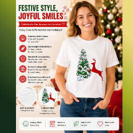 Traje de foto de Navidad para niños | Camiseta div