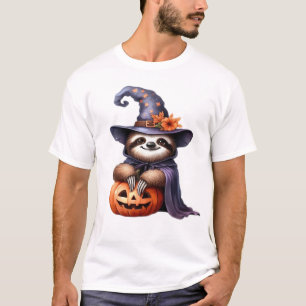 Traje de Halloween de perezoso Camiseta clásica