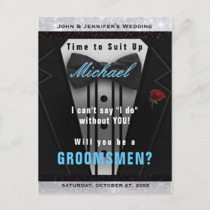 Traje de Invitación al Tuxedo Groomsman