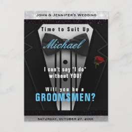 Traje de Invitación al Tuxedo Groomsman