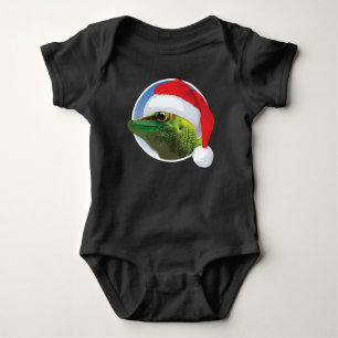 Traje de Jersey para Bebé Gecko de Navidad