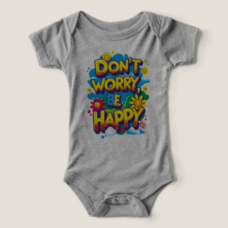 Traje de manga corta  Don't Worry, Be Happy
