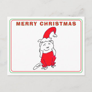 Traje de Navidad Rojo Sonriente Perro Dibujos Anim