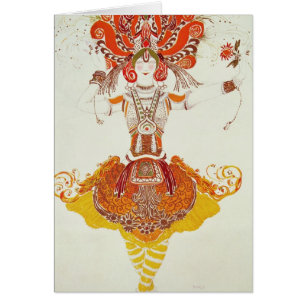 Traje del ballet para "el Firebird", por