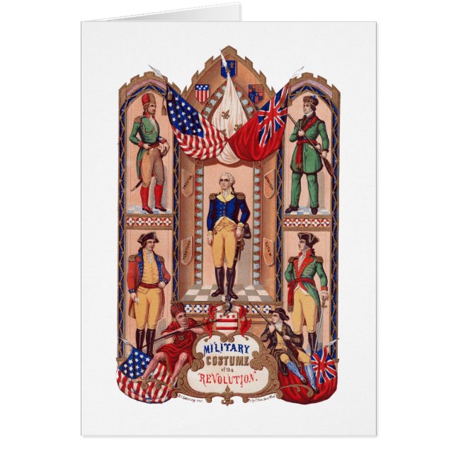 Traje militar de la guerra revolucionaria 1855 (Frente)