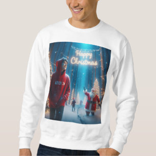 Traje navideño sudadera navidad